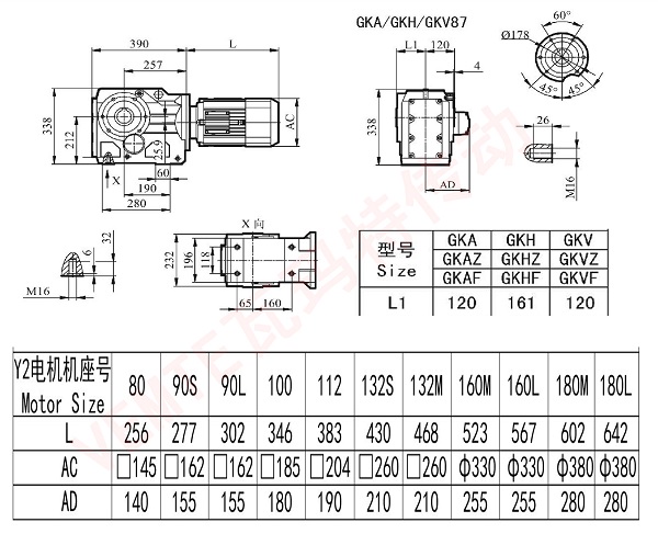 KA KH KV 87減速機